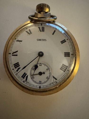 Vintage smiths pocket watch - smiths,