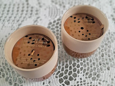 Pair of Marks & Spencer Spice Vanilla and Amber scented Candles