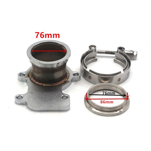 Turbo downpipe flange band - turbo,