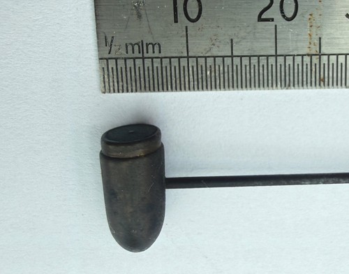 Antique trench art - art, bullet