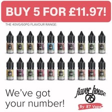 Flavour House 76 E Liquid Vape