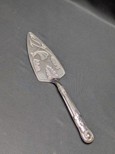 Vintage Mayell Queen Anne Silverplate Pastry Cake Server Silver Plated 