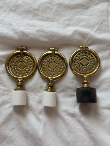 Set antique brass - antique, horse