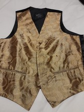 Piscador -man's gold waistcoat-Small