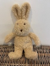 Mothercare Beige Sitting Bunny Rabbit Soft Toy - 8" (20cm)