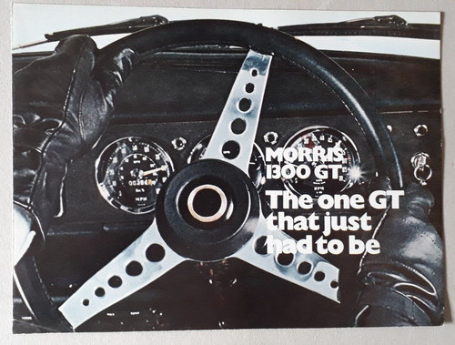 Morris 1300 saloon brochure - 1300, gt