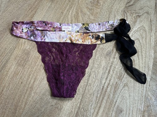 Whistles purple black - black, silk