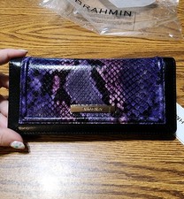 NWT Brahmin Ady Wallet Purple