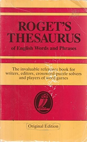 Roget thesaurus english - thesaurus, of