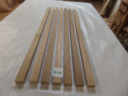 Hardwood oak thick slats - hardwood, @