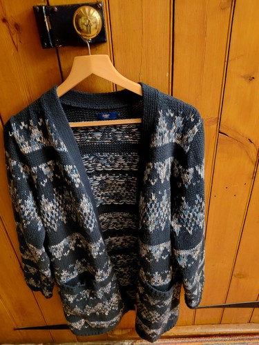 Long thick cardigan cotton - cardigan,