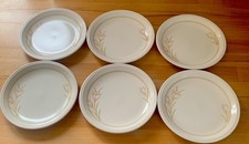 6 BILTONS Vintage Spring Bouquet Crocus 6 1/2” Early Side Plates Staffordshire