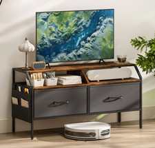 Industrial TV Stand Rustic