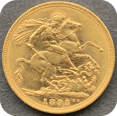 1895 sovereign melbourne - 1895,