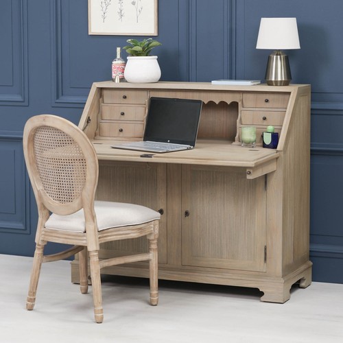 Wooden bureau writing - bureau,