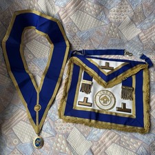 Masonic London Dress Apron, Collar & Jewel Toye, Kenning Spencer Ltd Regalia