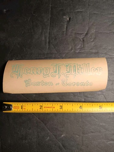 Henry miller boston - henry,