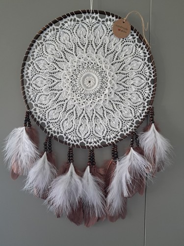 Large white brown dream - white/brown,