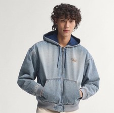 Adidas Denim Padded Hooded