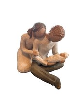 Willow Tree Father Mother Newborn Baby Figure Demdaco, New Life - 2001