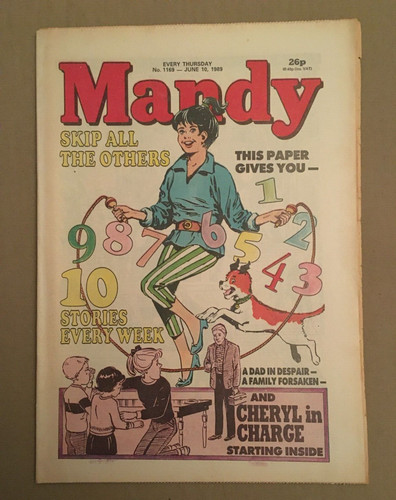 Vintage mandy comic - -, no