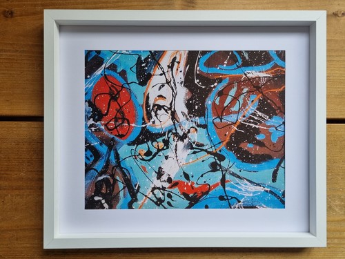 Jackson pollock framed - framed, print