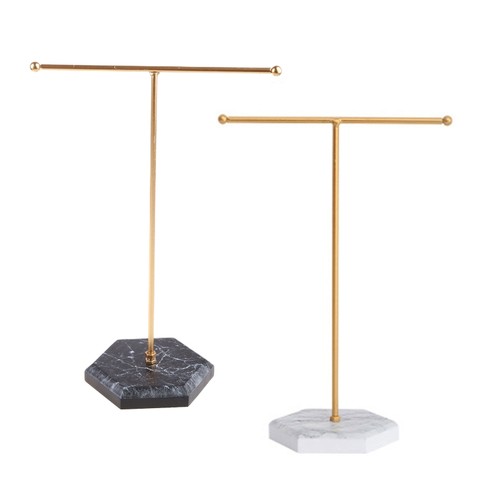Marbled shape jewelry rack - jewelry,