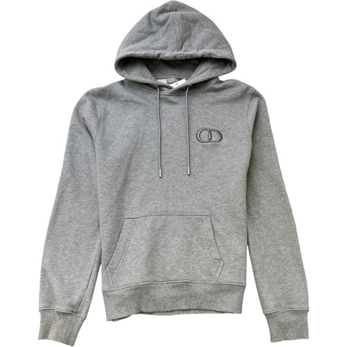Dior men icon hoodie - men's, grey