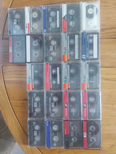 Sony audio cassette tape - 22,