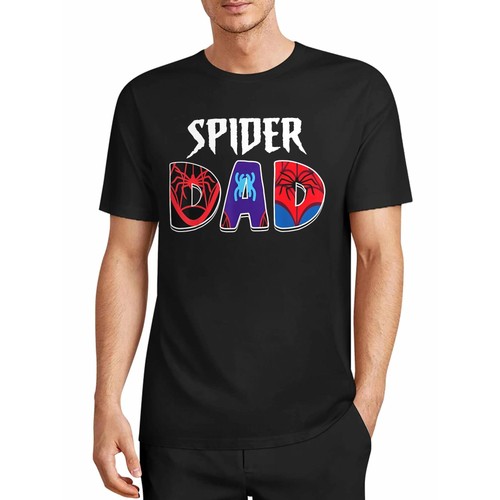 Mens spider dad - dad, design
