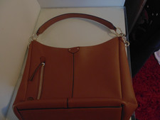 Ladies Brand New Topshop Faux Tan Leather Tote Bag