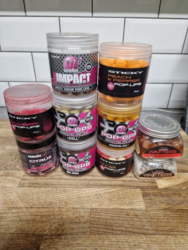 Carp pop and waffers - and,
