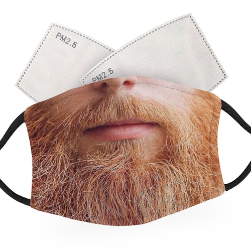 Ginger beard male face - beard,