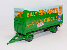 CORGI LONG TRAILER BILLY SMARTS CIRCUS 1/50 UNBOXED WITH TOW HOOK (2)