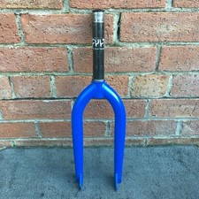 Cult Sect BMX Forks Blue - 10mm Dropout, 160mm Steerer Tube Lightweight