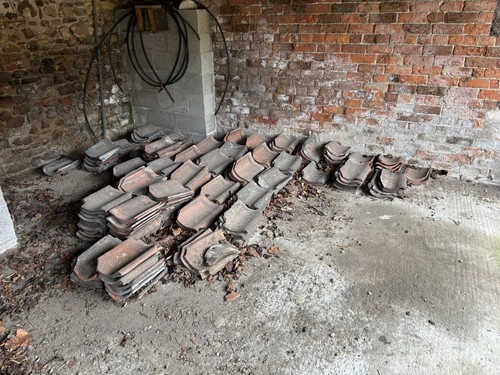 300 reclaimed clay terracotta - reclaimed,