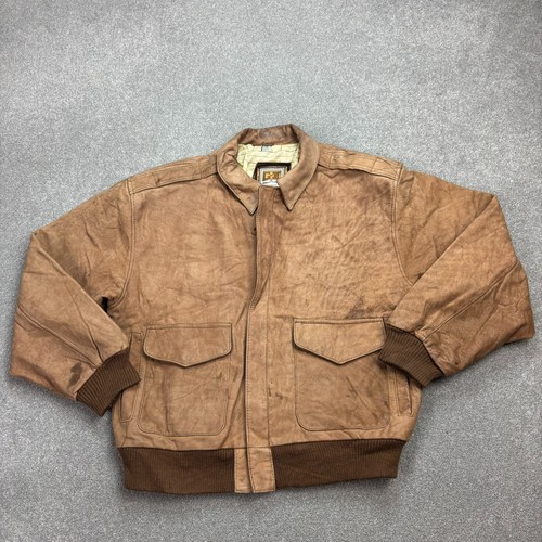 Leather flying jacket adult - leather,
