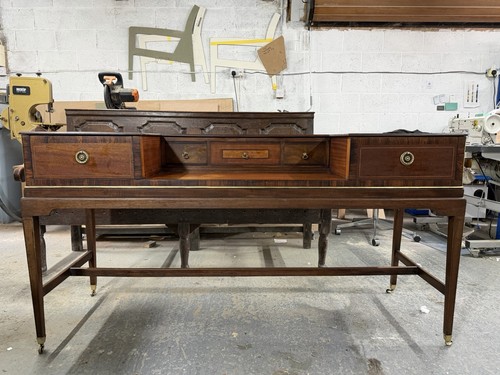 Antique mahogany desk - antique,