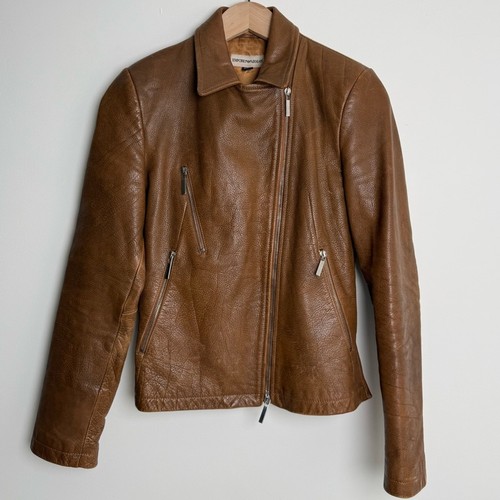 Emporio armani tan leather - tan,