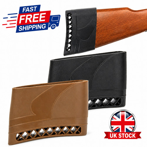 Rubber recoil pad - rubber, on