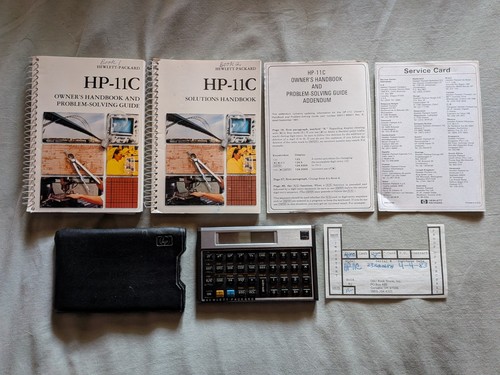 Vintage hewlett packard - hewlett-packard, hp-11c