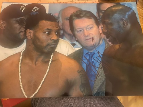 Julius francis signed boxing - julius,