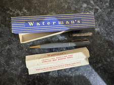 Waterman’s Propelling, Repelling & Expelling Rear Winding Pencil, leads & box
