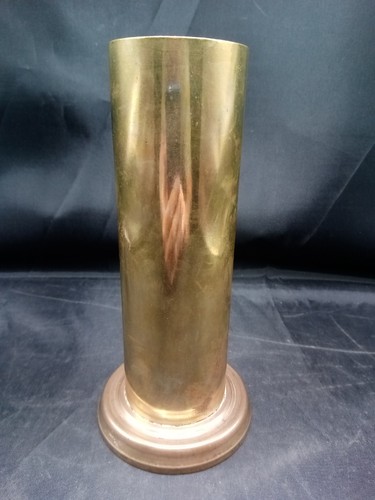 Vintage artillery shell case - vintage,