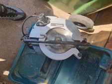Makita Circular Saw with strong plastic blue carry case 