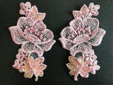 2 Vintage Beaded Sequin