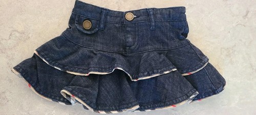 Burberry childs jean skirt - childs,