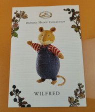 Original Alan Dart Brambly Hedge Collection Wilfred Toy Knitting Pattern