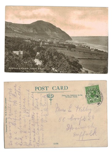 Vintage postcard penmaenmawr - postcard,