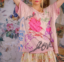 Magnolia Pearl Love Tee Purple